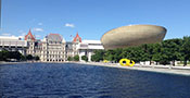 New York State Capitol and The Egg, Empire State Plaza, Albany