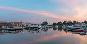 Boats on Lake Ontario, Rochester